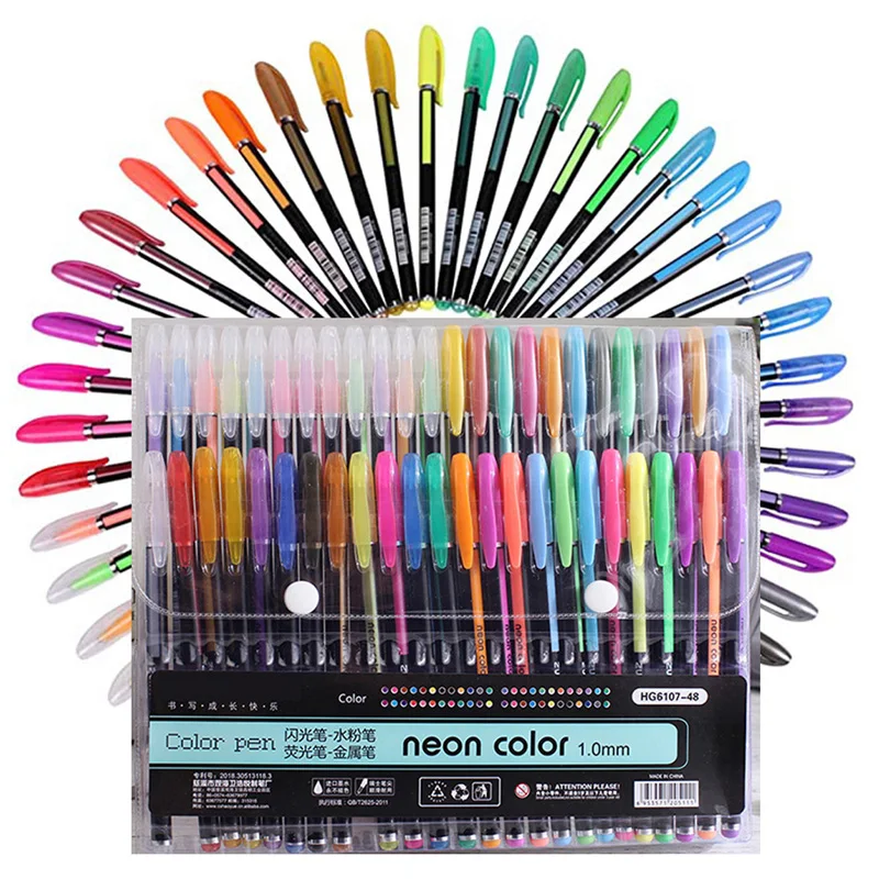 canetas coloridas