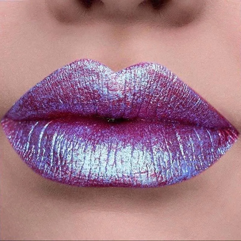 metallic lipstick