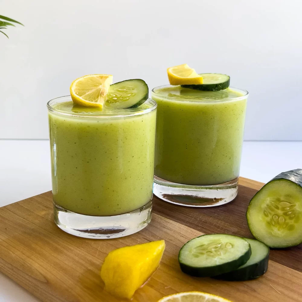 when to drink pineapple and cucumber juice for weight loss